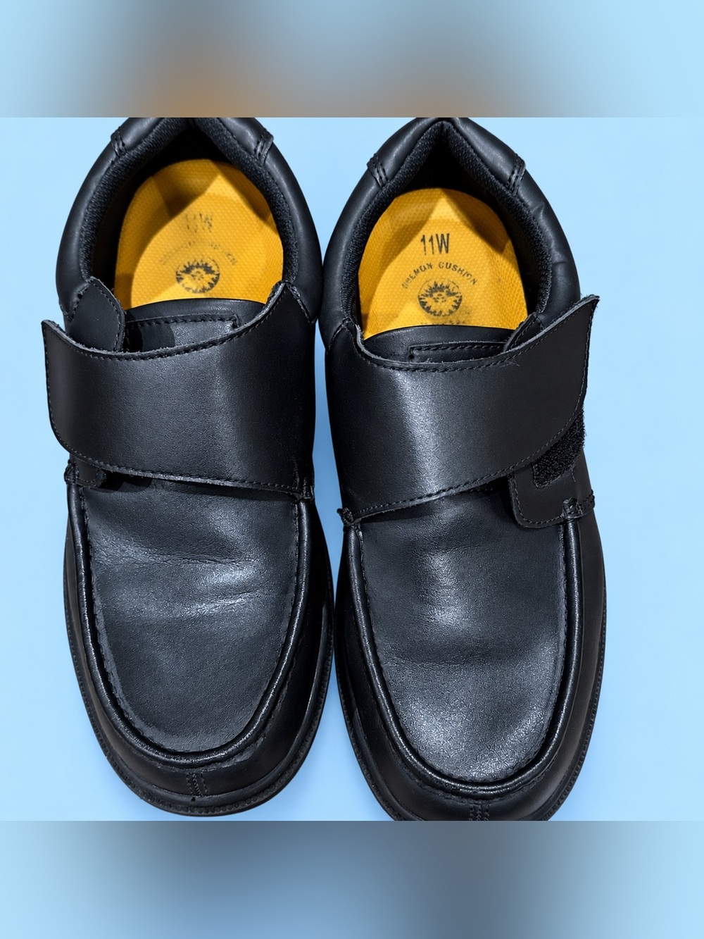 Stride Rite Black Leather Loafers